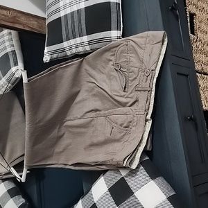 Old Navy adjustable waist striped wide leg pants